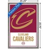 Trends International NBA Cleveland Cavaliers - Logo 21 Framed Wall Poster Prints - 3 of 4