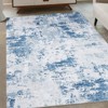 Washable Area RugModern Abstract Rugs for Living Room Soft Rug Non-Slip Large Area Rugs Contemporary Rug Indoor Stain Resistant Bedroom Rugs - 2 of 4