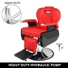 Karl Home Classical Style Heavy Duty Hydraulic Reclining Barber Chair - 2 of 4