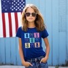 The Juniper Shop Checkered Bunny Coquette Distressed Youth Short Sleeve Tee - 3 of 4