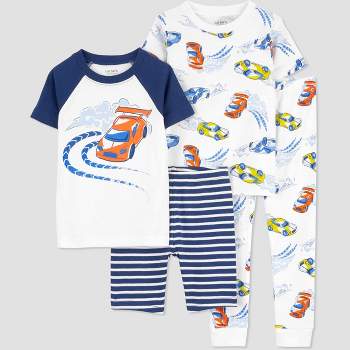 Carter's Just One You® Toddler Boys' 4pc Pajama Set