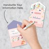 Big Dot of Happiness Let's Be Fairies - Fairy Garden Cards for Kids - Happy Valentine's Day Pull Tabs - Set of 12 - 3 of 4