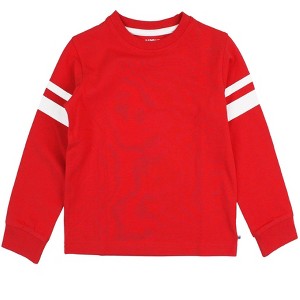 RuggedButts Toddler Boys Racing Stripe Long Sleeve Shirt - 1 of 4