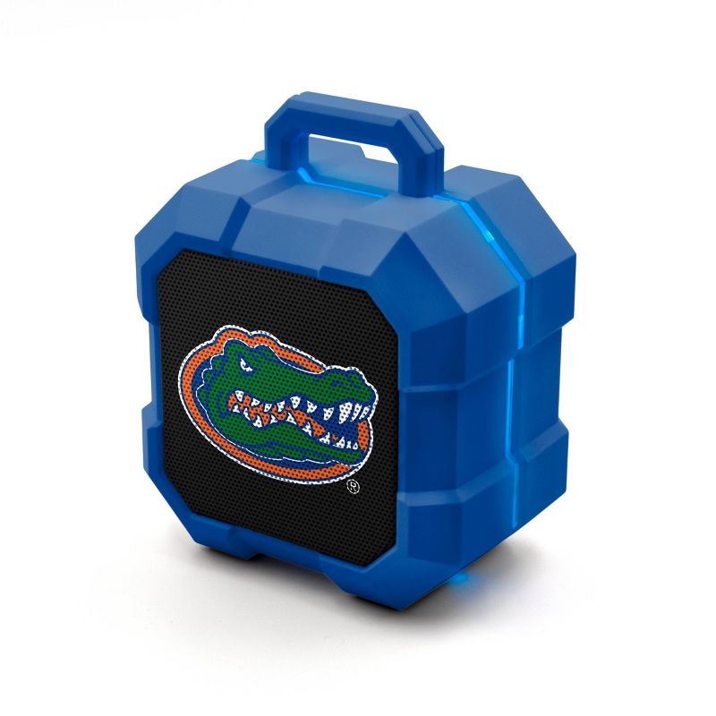 NCAA Florida Gators LED Shock Box Bluetooth Speaker, 1 of 5