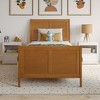 AFI Furnishings Portland Twin Low Profile Platform Bed with Matching Footboard, Light Toffee - 3 of 4