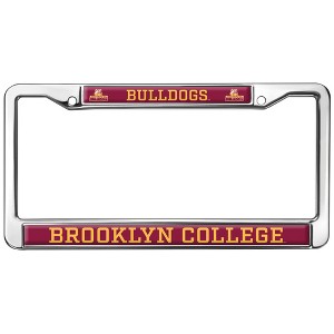 Brooklyn College Mascot Full Size Standard License Plate Metal Frame - 1 of 4