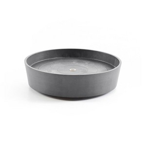 Ecopots Recycled Plastic Round Flower Pot Planter Saucer with Wheels - 1 of 4