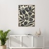 Amanti Art Linocut Garden I by June Erica Vess Framed Canvas Wall Art - 4 of 4