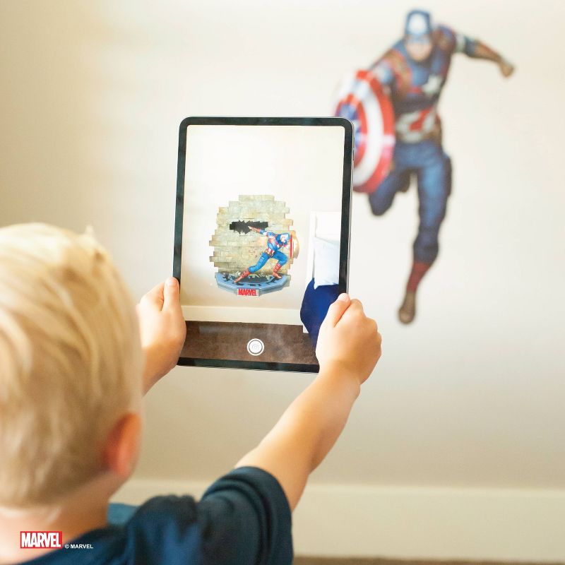 Captain America Kids&#39; Wall Decal, 6 of 10
