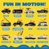 Joyfy 25-in-1 Police Rescue Truck Toy Set, Mini Police Vehicles in Carrier Truck – Play Police Patrol Rescue Cars, Birthday Gift for Boys 3+ Years Old - 3 of 4