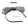 Unique Bargains Women's Fashion Satin Bow Knot Headband 0.31 Inch Wide 1 Pc - 4 of 4