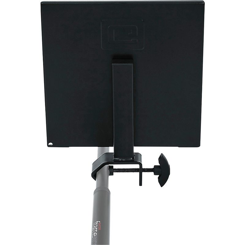 Gator GFW-SHELF0909 Gator Frameworks small microphone stand clamp-on utility shelf, capacity up to 10lbs., 5 of 7
