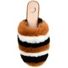 Journee Collection Women's Faux Fur Evelin Mule - 4 of 4