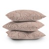 26"x26" Deny Designs Marta Barragan Camarasa Retro Lines Square Outdoor Throw Pillow Beige: Abstract Design, Polyester Fill - 4 of 4