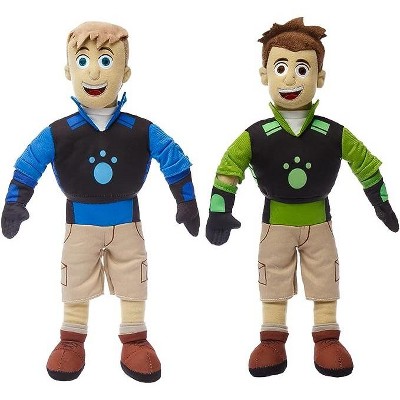 Mighty Mojo Wild Kratts Plush Toy Doll Chris & Martin Kratt 14