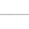 Black Bow Jewelry 1.4mm, 14k White Gold Diamond Cut Solid Spiga Chain Bracelet - 2 of 4