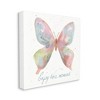 Stupell Industries Enjoy This Moment Butterfly Canvas Art - 2 of 4