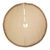 Kurt Adler 54-Inch Jute with Macrame Snowflake Tree Skirt - 3 of 4