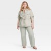 Women's Denim Cinched Jacket - Universal Thread™ Vintage Wash - 3 of 3