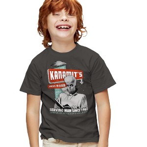 Boys' Short Sleeve Twilight Zone Kanamits Diner T-Shirt - 1 of 4