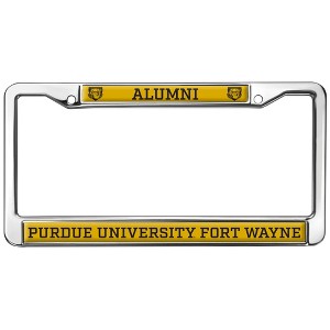 Purdue University Fort Wayne Alumni Full Size Standard License Plate Metal Frame - 1 of 4