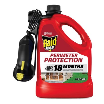 Raid Perimeter Protection Insect Control - 128 fl oz