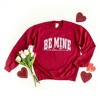 Simply Sage Market Women's Graphic Sweatshirt Be My Valentine Varsity - 2 of 4