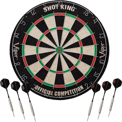International Target &Number Target 18" Flocking Round Dart Board Double-sided 