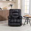 Velvet Power Lift Recliner Chair with 8-Point Massage and Lumbar Heating, USB Port - 2 of 4
