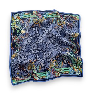 Anna-Kaci Women's Paisley Print Scarf with Classic Bohemian Design 27×27 Inches - 1 of 4