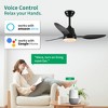 BestParts 42" Voice-Controlled Ceiling Fan with Google Home - 6-Speed, Quiet, Energy Saving - 3 of 4
