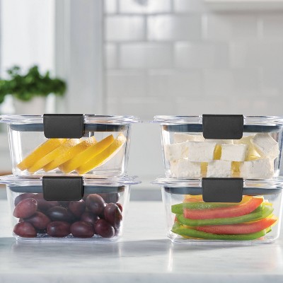 Clear BPA-Free 18-Piece Plastic Food Storage Container Set