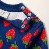 Baby Strawberry Print 2pc Top and Bottom Set - kate spade new york x Target Navy/Red - 3 of 3