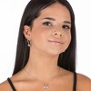 Disney Princess Sterling Silver Cubic Zirconia Jeweled Tiara Pendant Necklace, 18" - 3 of 4