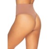 Felina Women's Fusion Waist Shapewear Thong - 2 of 2