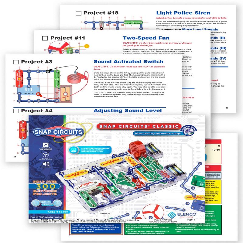 Snap Circuits 300-in-1 Science Kits, 4 of 8