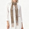 Unique Bargains Animal Print Scarf 1 Pc - 3 of 4