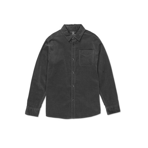 Volcom Big Boys Zander Cord Long Sleeve Shirt - image 1 of 2