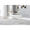Signature Design by Ashley Contemporary Deznee Home Office Desk, White - 2 of 4