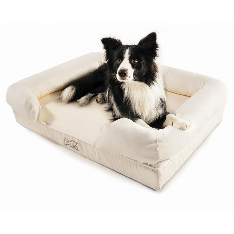 PAW BRANDS PupLounge Memory Foam Dog Bed Cover (Bed not included), 2 of 7