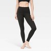 Wander by Hottotties Women's Thermoregulation Natalie Leggings - Black Heather - 2 of 4