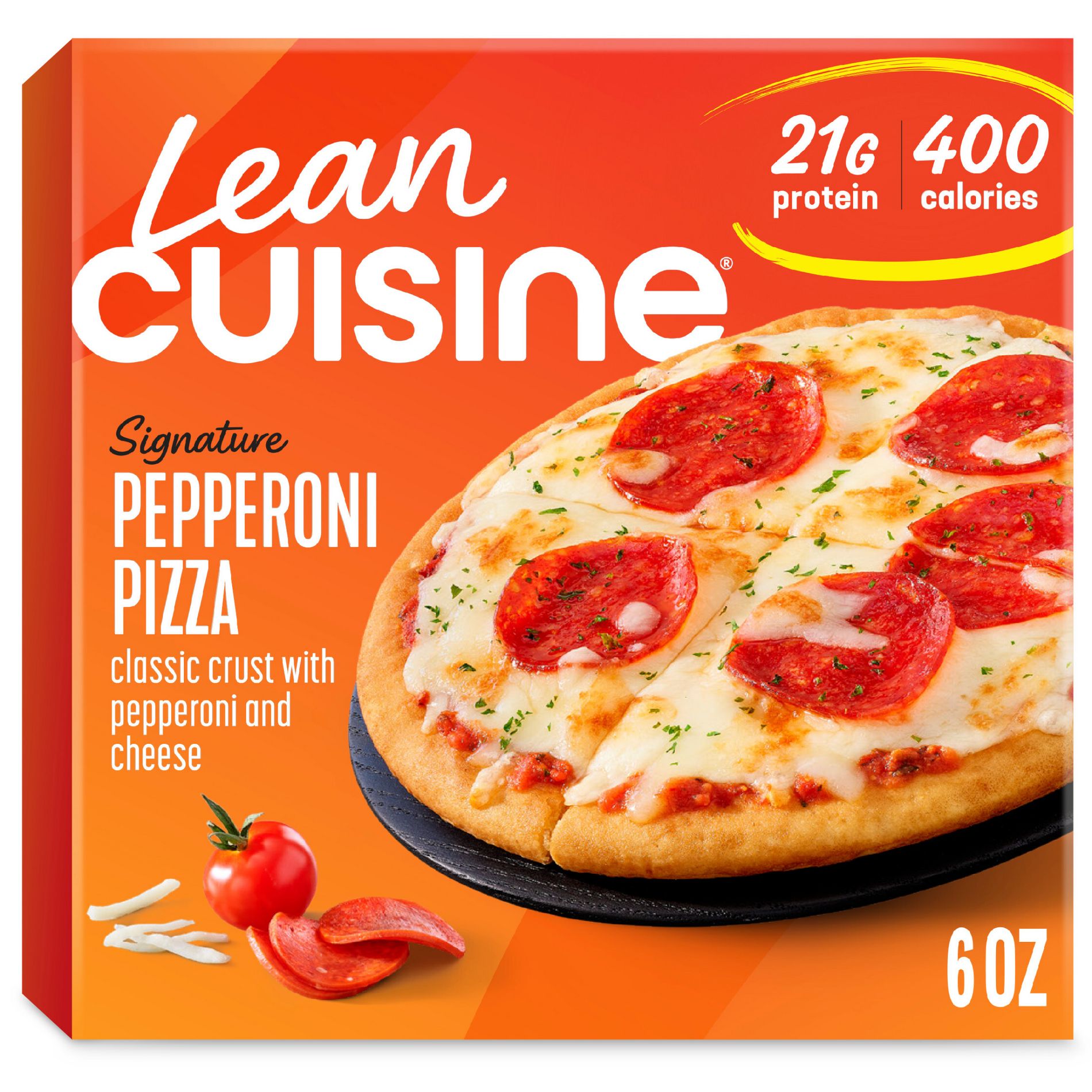 Lean Cuisine Protein Kick Frozen Pepperoni Pizza - 6oz