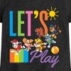 Girls' - Paw Patrol - Skye Rubble Marshall Zuma Everest Chase Let's Play Fitted Short Sleeve Graphic T-Shirt - 2 of 4