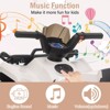 Kids 6V ATV 4 Wheeler, Ride on Toy Car for Toddlers Boys & Girls w/1.8 Mph Max Speed, Music, Wear-Resistant Wheels, Kids Electric Cars for 3-8 - 4 of 4