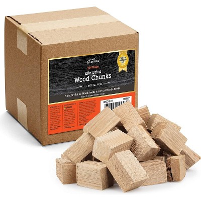 Camerons Products Smoking Wood Chunks (Cherry) ÿ~10 Pounds  840 cu. in. - Uniform Size: 3" x 2" x 2" for Even Burning - Kiln Dried BBQ Large Cut