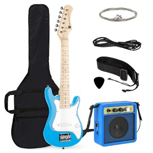 Best Choice Products 30in Kids Electric Guitar Beginner Starter Kit w/ 5W Amplifier, Strap, Case, Strings - 1 of 4