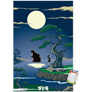 Trends International Godzilla - Lake Unframed Wall Poster Prints - 1 of 4