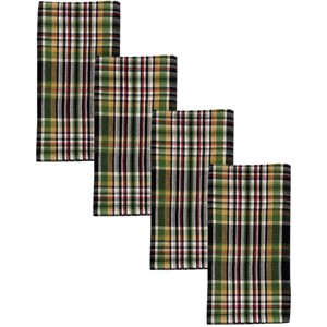 Park Designs Winter's Night Tartan Napkin Set Of 4 - 1 of 4