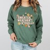 Simply Sage Market Women's Graphic Sweatshirt Sweater Weather and Chill - 2 of 4