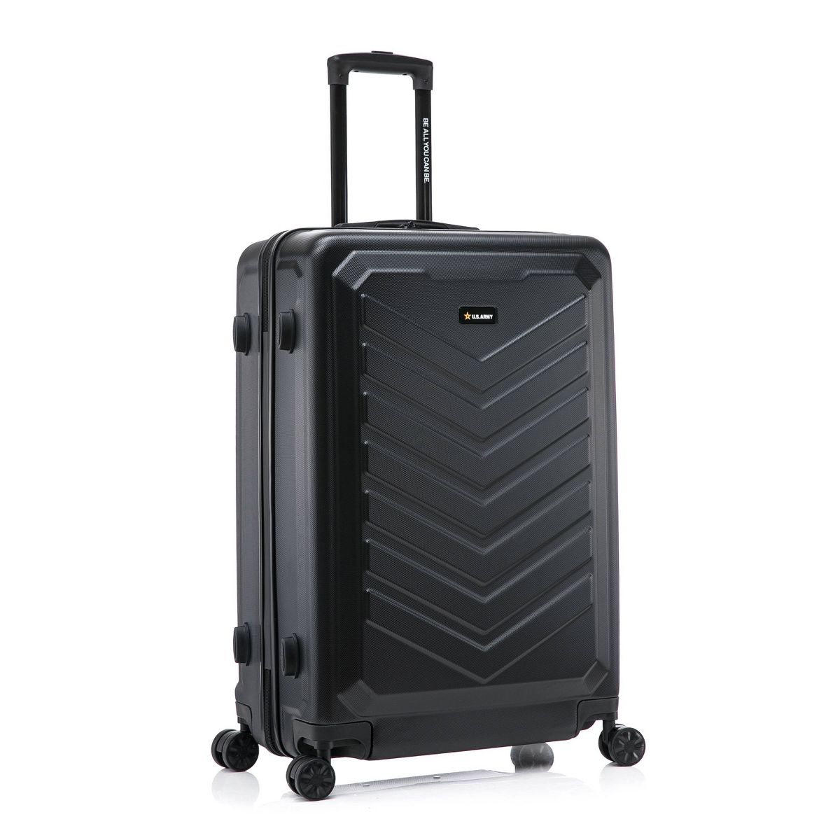 U.S. Army FOX 28" Large Checked Hardside Suitcase - thumbnail 8